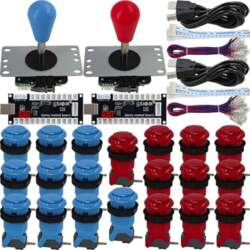 SJ@JX Arcade Game 2 Player Controller