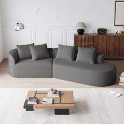 Sofa 4 Seater, Sofa with Sleep