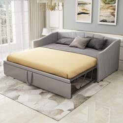 Sofa with Sleep Function, Extendable Sofa