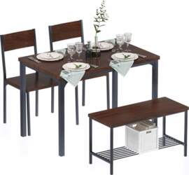 SogesHome Dining Set of 4 Kitchen