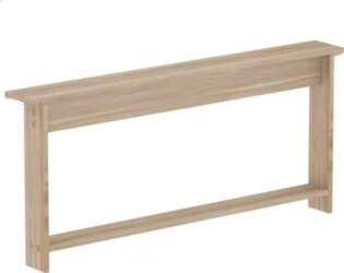 Solid Wood Console Sofa Table with