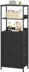 Somdot Bookcase, Standing Shelf, Storage Shelf