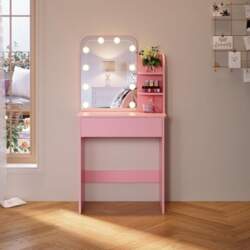 SONNI Dressing Table with HD Mirror