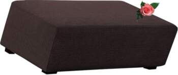 Stool Cover Rectangular Velvet Jacquard Cover