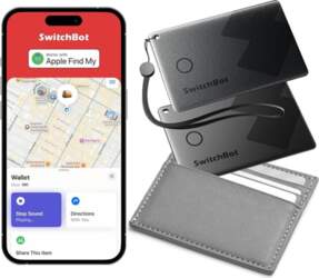 SwitchBot Wallet Tracker karte, saderīga ar