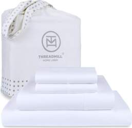Threadmill Home Linen Queen Size Flat