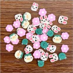 Tiny Clay Polymers 50g Rabbit Duck