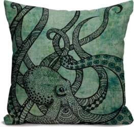 Tomda spilvena pārvalks Cool Octopus spilvens
