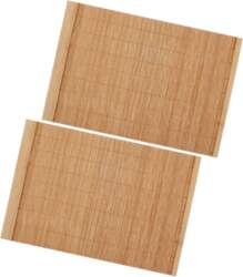 TOYANDONA Set of 2 Bamboo Placemats