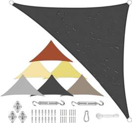 Triangular awning, waterproof, 2 x 2