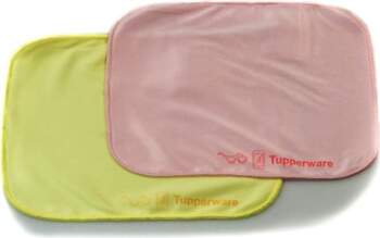 Tupperware Durchblick FaserPro Yellow + Pink