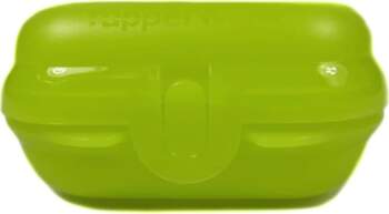 TUPPERWARE To Go Kindi MiniTwin Lime