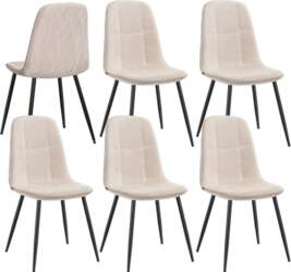 VASAGLE Dining Chairs Set of 6