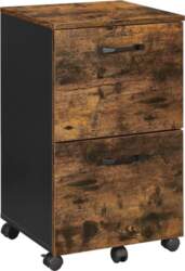 VASAGLE OFC040B01 2 Drawer Storage Box