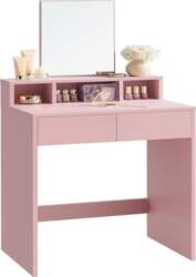 VASAGLE RDT103R01 Dressing Table with Large
