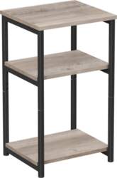 VASAGLE Sofa Side Table, 3-Tier Side