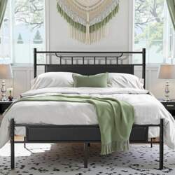 VECELO 55" x 75" Bed Frame