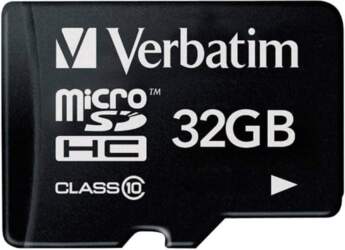 Verbatim 44013 32 GB Micro SDHD