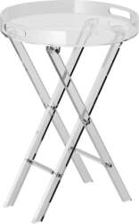 VEVOR Decorative Foldable Side Table Acrylic