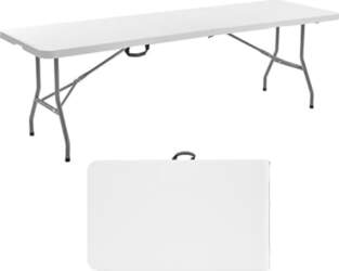 VEVOR Folding Buffet Table Portable Utility