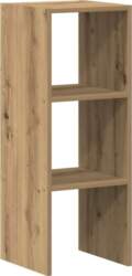 VidaXL Bookcase, Stackable, Artisan Oak, 30