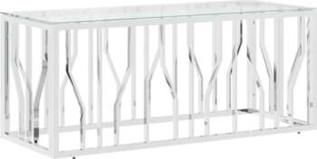 VidaXL Coffee Table, Side Table, Glass