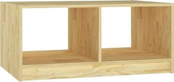 VidaXL Solid Pine Coffee Table Side