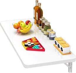 Wall Mounted Folding Breakfast Bar Table