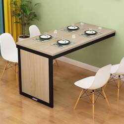 Wall Mounted Folding Dining Table for
