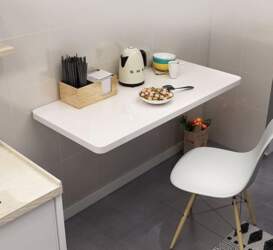 Wall Mounted Folding Table 120cm Multipurpose