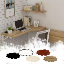 Wall Table, Corner Folding Table, Floating