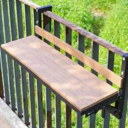 WBWAPA Large Folding Table, Patio Table