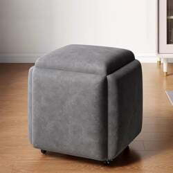 WestUx 5-in-1 Seat Cube with Castors