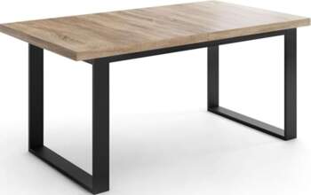 WFL GROUP Extendable Rectangular Loft Style