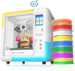 X-Maker 3D printeris ar dizaina lietojumprogrammu