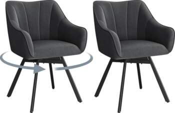 Yaheetech Set of 2 Dining Room
