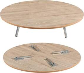 Yer Sofra Round Folding Table with