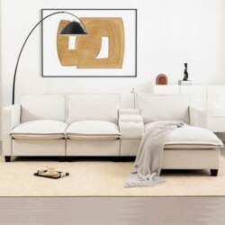 ZYLOYAL10 Extension Sofa with Storage Space