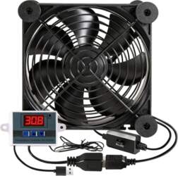 120 mm USB datora ventilators ar