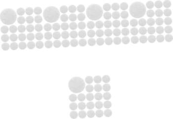 2500 gabali Wave Dot Patch Apģērbu