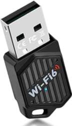 2 in 1 WLAN Bluetooth adapteris