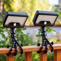 2 Pack Solar Grill Lichter mit