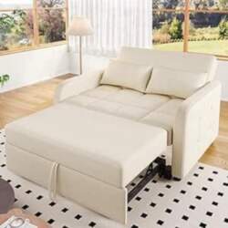 2-Seater Sofa with Sleep Function, Extendable