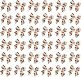 36 gabali Bow Nail Charms 3D