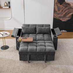 3-in-1 Sofa Bed, Sofa with Sleep
