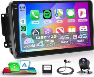 4G + 64G Android auto radio