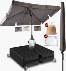 4smile Rectangular Parasol 200 x 125