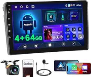 [4+64G] Android auto radio priekš Opel