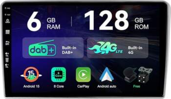 [6G+128G | Eingebaut DAB+ 4G] -