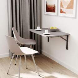 AKKE Wall Folding Table with Rounded